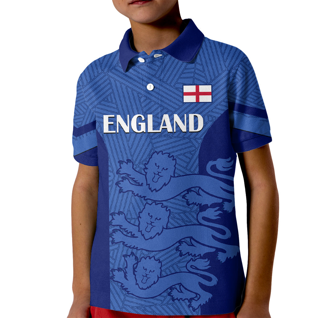 England Football Kid Polo Shirt Go Lionesses 2023 World Cup - Wonder Print Shop