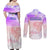 Japan Football Couples Matching Off Shoulder Maxi Dress and Long Sleeve Button Shirts Go Nadeshiko 2023 World Cup - Wonder Print Shop