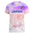 Japan Football Women V Neck T Shirt Go Nadeshiko 2023 World Cup - Wonder Print Shop