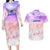 Custom Japan Football Couples Matching Long Sleeve Bodycon Dress and Hawaiian Shirt Go Nadeshiko 2023 World Cup - Wonder Print Shop