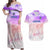 Custom Japan Football Couples Matching Off Shoulder Maxi Dress and Hawaiian Shirt Go Nadeshiko 2023 World Cup - Wonder Print Shop