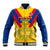 Colombia Football Baseball Jacket Las Chicas Superpoderosas 2023 World Cup - Wonder Print Shop