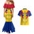 Colombia Football Couples Matching Mermaid Dress and Hawaiian Shirt Las Chicas Superpoderosas 2023 World Cup - Wonder Print Shop