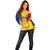 Colombia Football Off Shoulder Sweater Las Chicas Superpoderosas 2023 World Cup - Wonder Print Shop