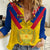 Colombia Football Women Casual Shirt Las Chicas Superpoderosas 2023 World Cup - Wonder Print Shop