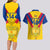 Custom Colombia Football Couples Matching Long Sleeve Bodycon Dress and Hawaiian Shirt Las Chicas Superpoderosas 2023 World Cup - Wonder Print Shop