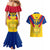 Custom Colombia Football Couples Matching Mermaid Dress and Hawaiian Shirt Las Chicas Superpoderosas 2023 World Cup - Wonder Print Shop