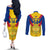 custom-colombia-football-couples-matching-off-the-shoulder-long-sleeve-dress-and-long-sleeve-button-shirts-las-chicas-superpoderosas-2023-world-cup