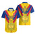 Custom Colombia Football Hawaiian Shirt Las Chicas Superpoderosas 2023 World Cup - Wonder Print Shop