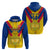 Custom Colombia Football Hoodie Las Chicas Superpoderosas 2023 World Cup - Wonder Print Shop