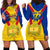 Custom Colombia Football Hoodie Dress Las Chicas Superpoderosas 2023 World Cup - Wonder Print Shop