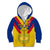 Custom Colombia Football Kid Hoodie Las Chicas Superpoderosas 2023 World Cup - Wonder Print Shop