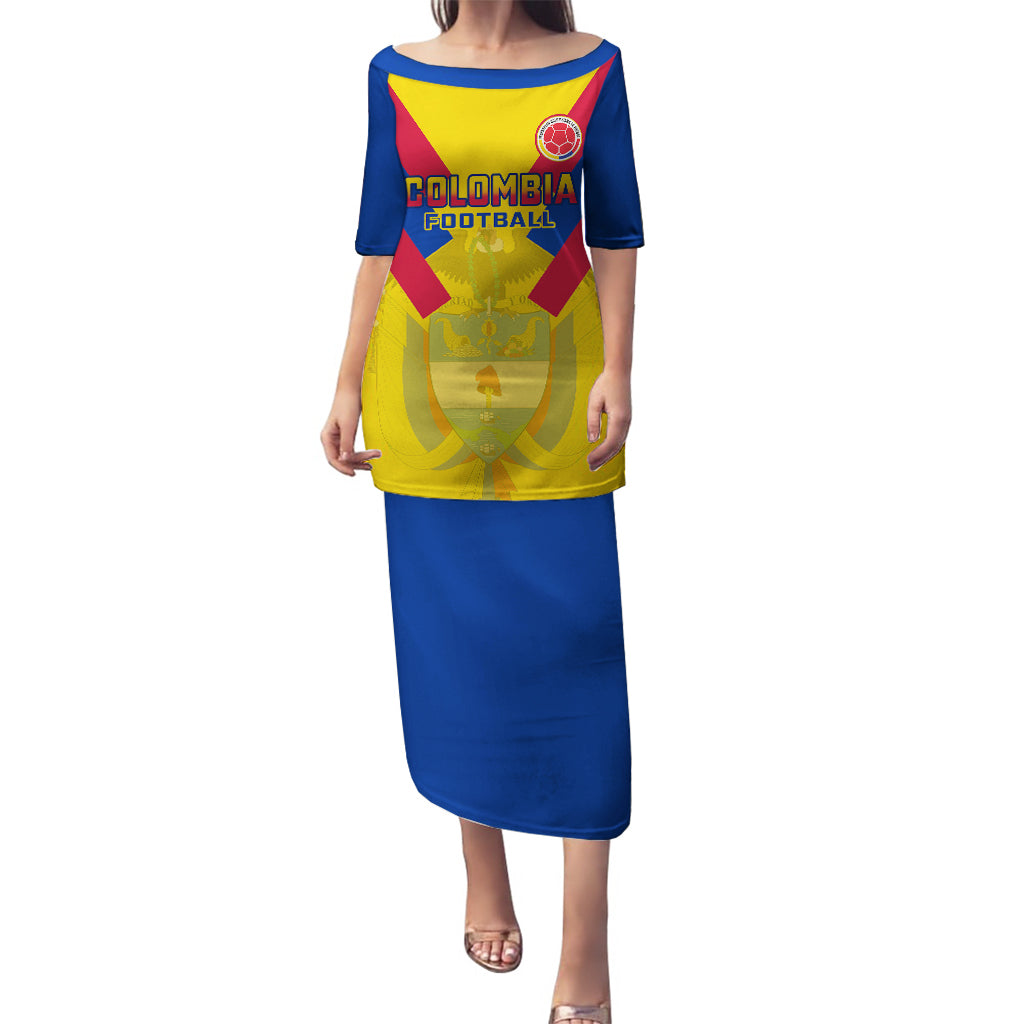 Custom Colombia Football Puletasi Las Chicas Superpoderosas 2023 World Cup - Wonder Print Shop