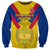 Custom Colombia Football Sweatshirt Las Chicas Superpoderosas 2023 World Cup - Wonder Print Shop