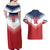 Custom USA Rugby Couples Matching Off Shoulder Maxi Dress and Hawaiian Shirt 2024 Simple Style - Wonder Print Shop