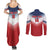 Custom USA Rugby Couples Matching Summer Maxi Dress and Long Sleeve Button Shirt 2024 Simple Style - Wonder Print Shop