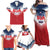 Custom USA Rugby Family Matching Off Shoulder Maxi Dress and Hawaiian Shirt 2024 Simple Style - Wonder Print Shop