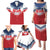 Custom USA Rugby Family Matching Puletasi and Hawaiian Shirt 2024 Simple Style - Wonder Print Shop