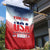 Custom USA Rugby Garden Flag 2024 Simple Style - Wonder Print Shop