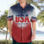 Custom USA Rugby Hawaiian Shirt 2024 Simple Style - Wonder Print Shop