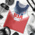 Custom USA Rugby Men Tank Top 2024 Simple Style - Wonder Print Shop