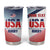 Personalized USA Rugby Tumbler Cup 2024 Simple Style