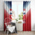 Custom USA Rugby Window Curtain 2024 Simple Style