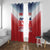 Custom USA Rugby Window Curtain 2024 Simple Style