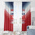 Custom USA Rugby Window Curtain 2024 Simple Style