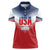 Custom USA Rugby Women Polo Shirt 2024 Simple Style