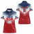 Custom USA Rugby Women Polo Shirt 2024 Simple Style