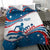 Custom USA Athletics Bedding Set 2024 United States Flag Curve Style - Wonder Print Shop