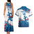 Custom USA Athletics Couples Matching Tank Maxi Dress and Hawaiian Shirt 2024 United States Flag Curve Style - Wonder Print Shop