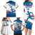 Custom USA Athletics Family Matching Long Sleeve Bodycon Dress and Hawaiian Shirt 2024 United States Flag Curve Style - Wonder Print Shop