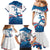 Custom USA Athletics Family Matching Mermaid Dress and Hawaiian Shirt 2024 United States Flag Curve Style - Wonder Print Shop