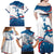 Custom USA Athletics Family Matching Off Shoulder Maxi Dress and Hawaiian Shirt 2024 United States Flag Curve Style - Wonder Print Shop