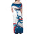 Custom USA Athletics Family Matching Off Shoulder Maxi Dress and Hawaiian Shirt 2024 United States Flag Curve Style - Wonder Print Shop