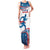 Custom USA Athletics Family Matching Tank Maxi Dress and Hawaiian Shirt 2024 United States Flag Curve Style - Wonder Print Shop