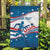 Custom USA Athletics Garden Flag 2024 United States Flag Curve Style - Wonder Print Shop