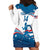 Custom USA Athletics Hoodie Dress 2024 United States Flag Curve Style - Wonder Print Shop