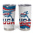 USA Athletics Tumbler Cup 2024 United States Flag Curve Style