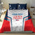 Custom USA Athletics Bedding Set 2024 United States Champions Proud - Wonder Print Shop