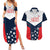 Custom USA Athletics Couples Matching Summer Maxi Dress and Hawaiian Shirt 2024 United States Champions Proud - Wonder Print Shop