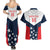 Custom USA Athletics Couples Matching Summer Maxi Dress and Hawaiian Shirt 2024 United States Champions Proud - Wonder Print Shop