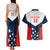 Custom USA Athletics Couples Matching Tank Maxi Dress and Hawaiian Shirt 2024 United States Champions Proud - Wonder Print Shop