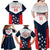 Custom USA Athletics Family Matching Off Shoulder Maxi Dress and Hawaiian Shirt 2024 United States Champions Proud - Wonder Print Shop