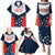 Custom USA Athletics Family Matching Puletasi and Hawaiian Shirt 2024 United States Champions Proud - Wonder Print Shop