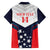 Custom USA Athletics Family Matching Puletasi and Hawaiian Shirt 2024 United States Champions Proud - Wonder Print Shop