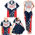 Custom USA Athletics Family Matching Tank Maxi Dress and Hawaiian Shirt 2024 United States Champions Proud - Wonder Print Shop