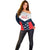 Custom USA Athletics Off Shoulder Sweater 2024 United States Champions Proud - Wonder Print Shop